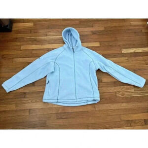 Helly Hansen Hooded Jacket Fleece Women's Blue Size XL